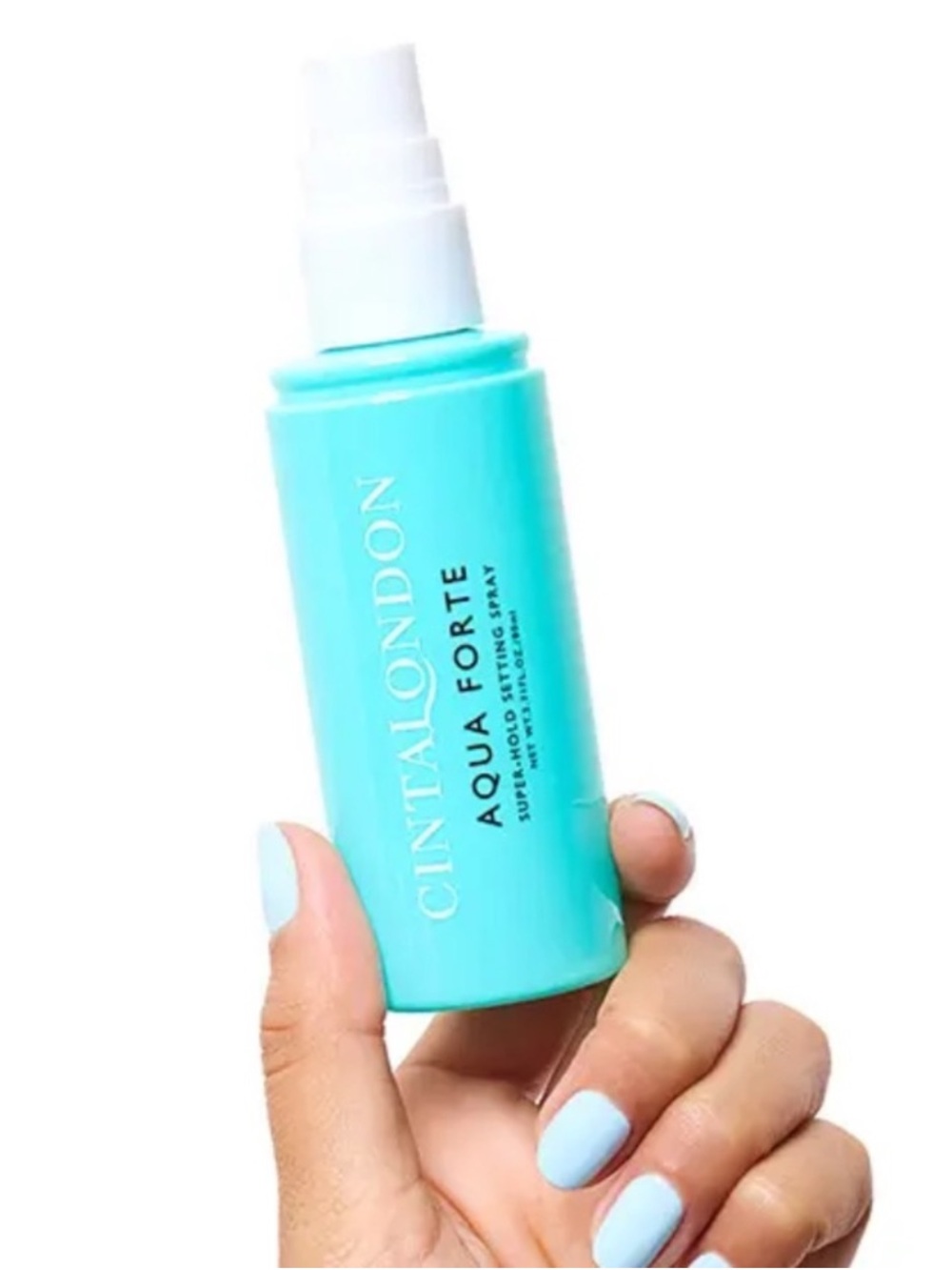 CINTA LONDON Aqua Forte Super-Hold Setting Spray 80ml BRAND NEW/SEALED